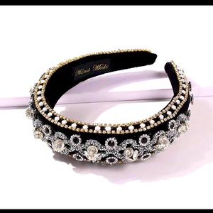 Crystal beaded headband